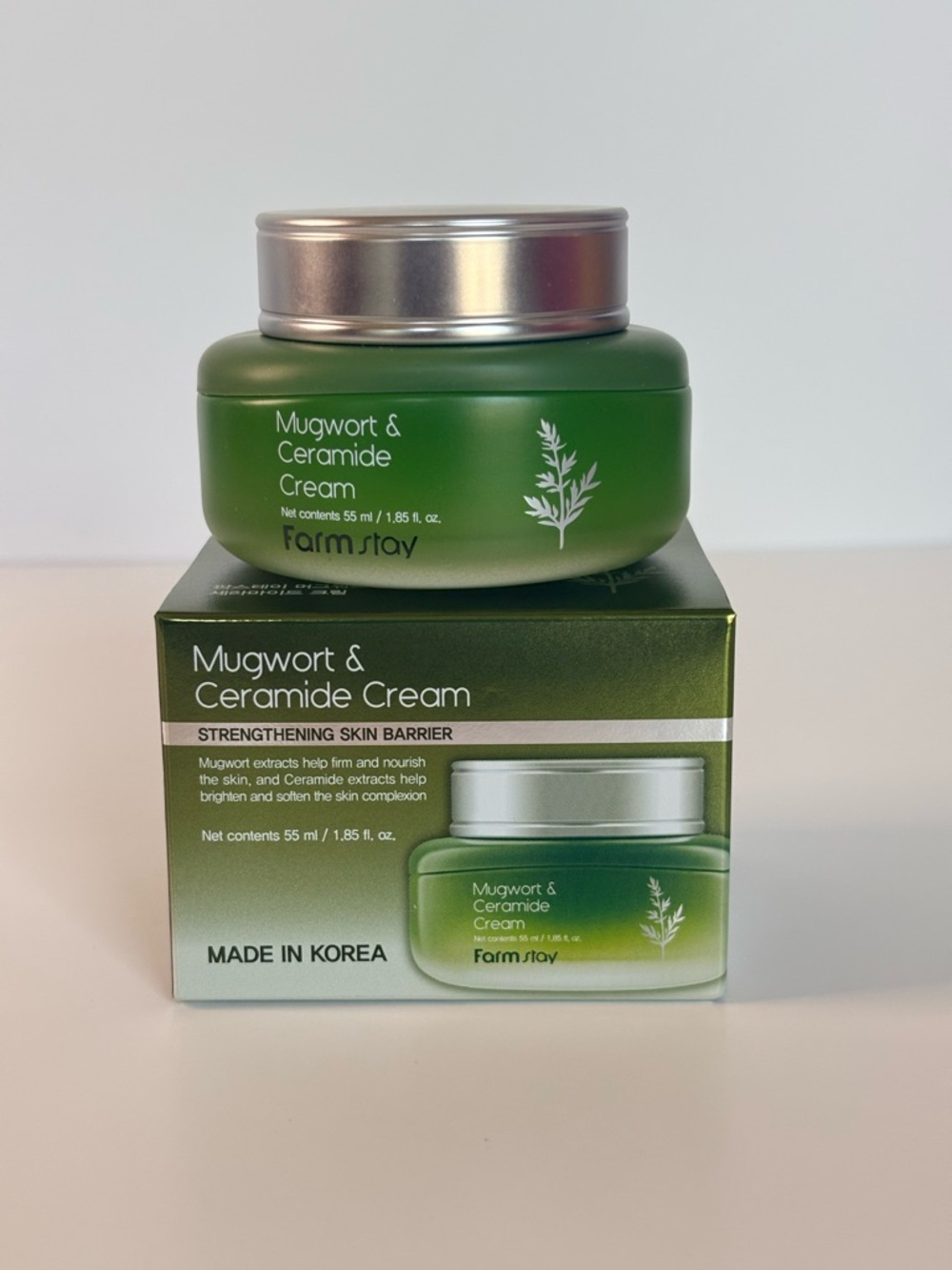 Mugwort & Ceramide Cream Lightweight, hydrating soothes & supports healthy skin